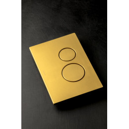 Кнопка для инсталляции, нерж.сталь ультраплоская BRONZE GEBERIT 300-серия 649-BR