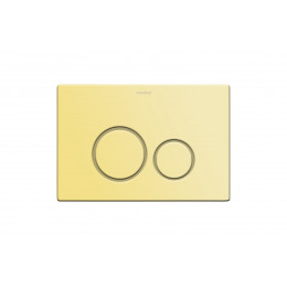 Кнопка для инсталляции, нерж.сталь ультраплоская Gold GEBERIT 300-серия 649-G