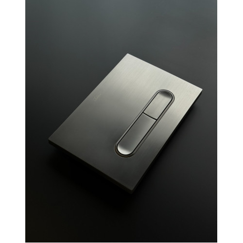 Кнопка для инсталляции, пластик GUN METAL для инсталляций GEBERIT 667-GM
