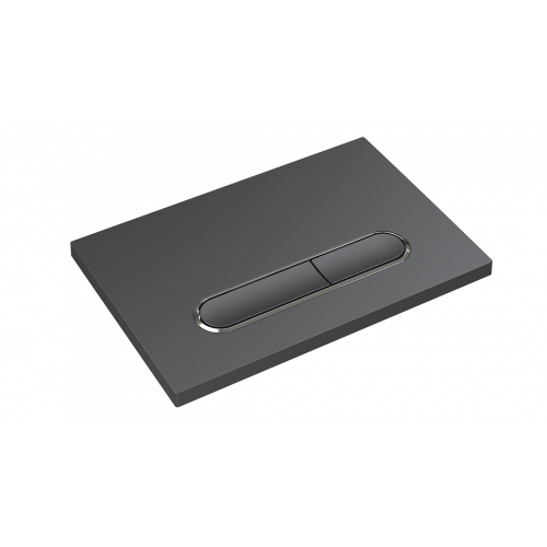 Кнопка для инсталляции, пластик GUN METAL для инсталляций GEBERIT 667-GM