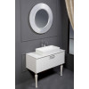 Зеркало SHINE серебро глянец с подсветкой d82 528-SL light