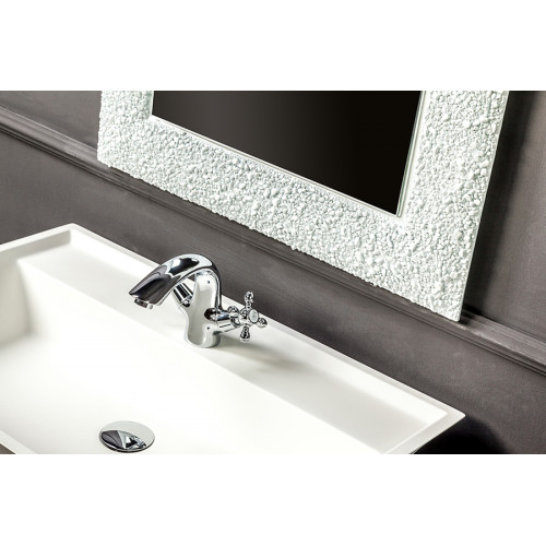 Зеркало AURA 60*90 белое, с подсветкой 537