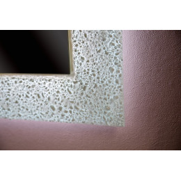 Зеркало AURA 60*90 белое, с подсветкой 537