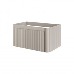 Тумба без раковины VOI рифл. 80см CASHMERE 782-080-R-C