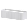 Тумба без раковины VOI рифл. 140см MATT WHITE 782-140-R-MW