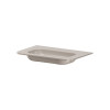 Раковина моноблок VOI 80см STONE FINISH CASHMERE 786-080-SF-C без отв.
