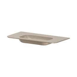 Раковина моноблок VOI 100см STONE FINISH DAPHNE 786-100-SF-D без отв.