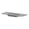 Раковина моноблок VOI 120см STONE FINISH LUNA 786-120-SF-L без отв.