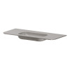 Раковина моноблок VOI 120см STONE FINISH STONE GREY 786-120-SF-SG без отв.