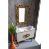 Тумба NeoArt 100см*43,5 WHITE (керам.моноблок) 830-100-WH