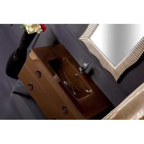 Тумба NeoArt 100см*48 (52) DARK BROWN 831-100-DB