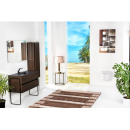 Пенал Vallessi 120*35*28,5cm Dark Oak 836-D