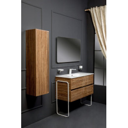 Тумба без раковины Vallessi 80*46cm ZEBRANO 2 полки 837-080-Z