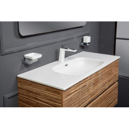 Тумба без раковины Vallessi 100*46cm ZEBRANO 2 полки 837-100-Z