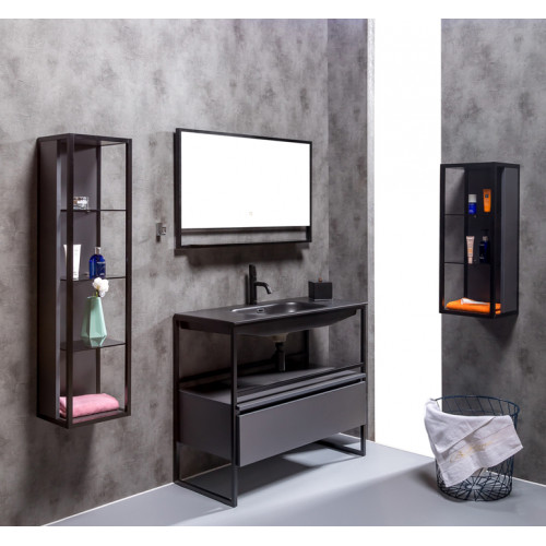 Ящик под консоль LOFT 100 Антрацит, 1 полка 894-100-A