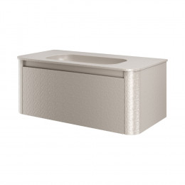 Тумба с раковиной VOI 100CM STONEFINISH CASHMERE