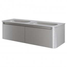 Тумба с раковиной VOI 140CM STONEFINISH LUNA