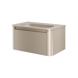 Тумба с раковиной VOI 80CM STONEFINISH DAPHNE
