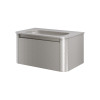 Тумба с раковиной VOI 80CM STONEFINISH STONEGREY