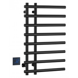 Полотенцесушитель электрический круглый сухой BLACK 722-B