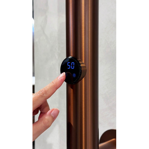 Полотенцесушитель электрический OAK BLACK новый 50мм 724-50-B