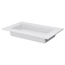 QUATRO 80 раковина-моноблок WHITE 793-080-W