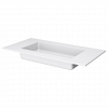 QUATRO 100 раковина-моноблок WHITE 793-100-W