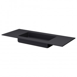 QUATRO 120 раковина-моноблок ANTHRACITE (по центру) 793-120-A