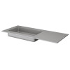 QUATRO 120 раковина-моноблок LUNA (асимметричная) 793-120-L-A
