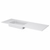 QUATRO 140 раковина-моноблок WHITE (асимметричная) 793-140-W-A