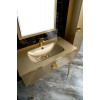 Столешница стекло 100см моноблок Светлое золото 852-100-Light Gold
