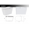 Унитаз-биде электронный Panasonic CH2740 (не требует инсталляции и кнопки смыва) 2740