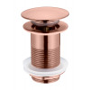 Слив для раковины, автомат(клик-клак) COPPER BRUSHED 612-CB
