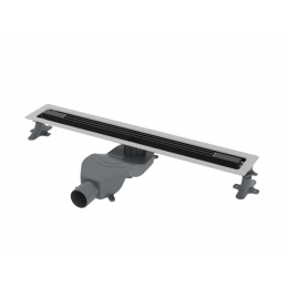 Душевой лоток B&T INFINITY 80см, нерж.сталь ЧЕРНЫЙ 981-80-B