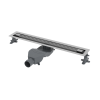 Душевой лоток B&T INFINITY 80см, нерж.сталь ХРОМ (Satin) 981-80-CR