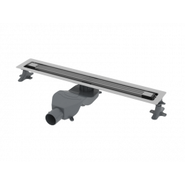 Душевой лоток B&T INFINITY 80см, нерж.сталь ХРОМ (Satin) 981-80-CR