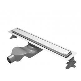 Душевой лоток Premium Linear 60см, нерж.сталь ХРОМ (Satin) 982-60-CR