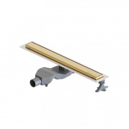 Душевой лоток Premium Linear 60см, нерж.сталь ЗОЛОТО 982-60-G