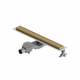 Душевой лоток Premium Linear 60см, нерж.сталь МАТ. ЗОЛОТО 982-60-MG