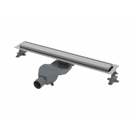 Душевой лоток Premium Linear 80см, нерж.сталь ХРОМ (Satin) 982-80-CR