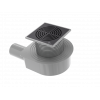Душевой трап SMART DESIGN 15x15 cm, нерж.сталь ЧЕРНЫЙ 984-15-B