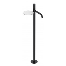 Смеситель STICK напольный для умыв. BLACK LINEA 120-BB.3