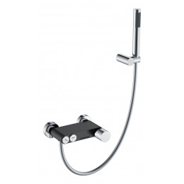 Смеситель STICK для ванны BLACK DIAMOND CHROME 123-BCR