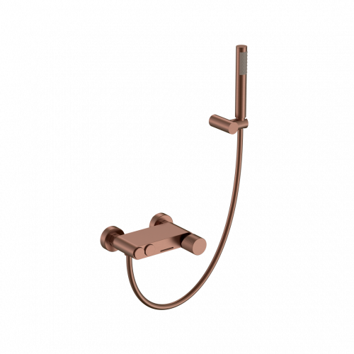 Смеситель STICK для ванны BRUSHED BRONZE SPIRALE 123-BRB.4