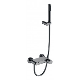 Смеситель STICK для ванны Shine Gun Metall c ручкой DIAMOND 123-SGM