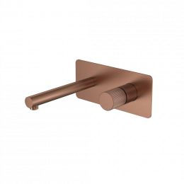 Смеситель STICK из стены BRUSHED BRONZE ручка LINEA 125-BRB.3