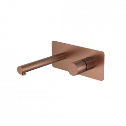 Смеситель STICK из стены BRUSHED BRONZE ручка DIAMOND 125-BRB