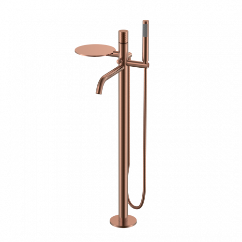 Смеситель STICK напольный COPPER BRUSHED DIAMOND 129-CB