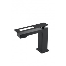 Смеситель Q для умыв. низ. BlackBlack_Комплект 141-BB