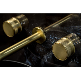 Смеситель из стены PRESTIGE на 3 отв. MAT GOLD 152-2-MG-PR